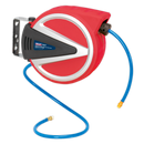 Retractable Air Hose Reel 15m 8mm ID - PU Hose | Pipe Manufacturers Ltd..