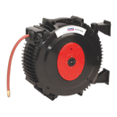Retractable Air Hose Reel 15m ¯13mm ID Rubber Hose | Pipe Manufacturers Ltd..