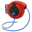 Retractable Air Hose Reel HD Mechanism 15m ¯8mm ID - PU Hose | Pipe Manufacturers Ltd..