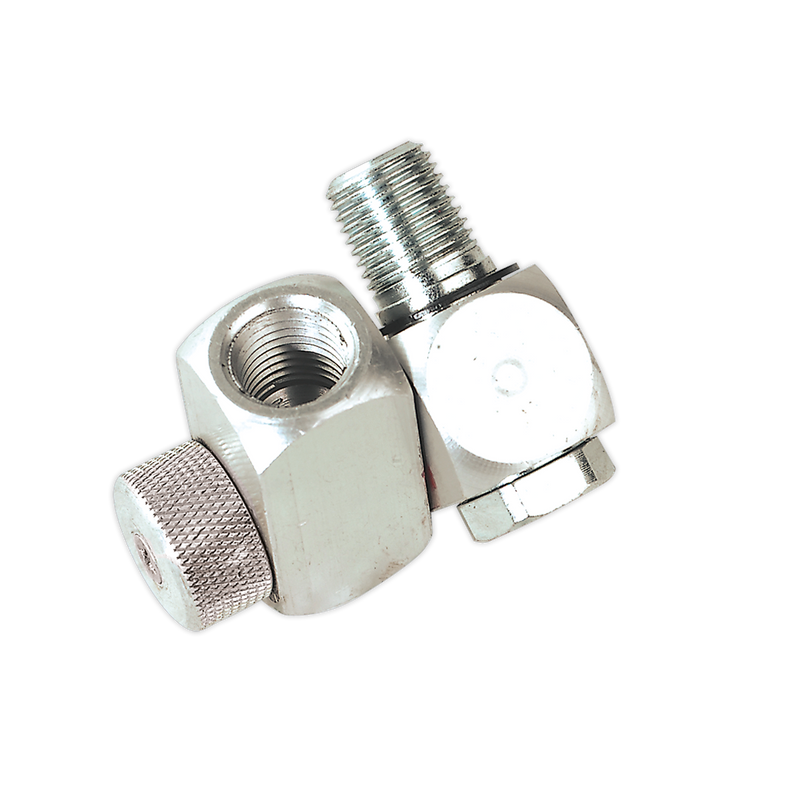 Z-Swivel Air Hose Connector with Regulator 1/4"BSP | Pipe Manufacturers Ltd..