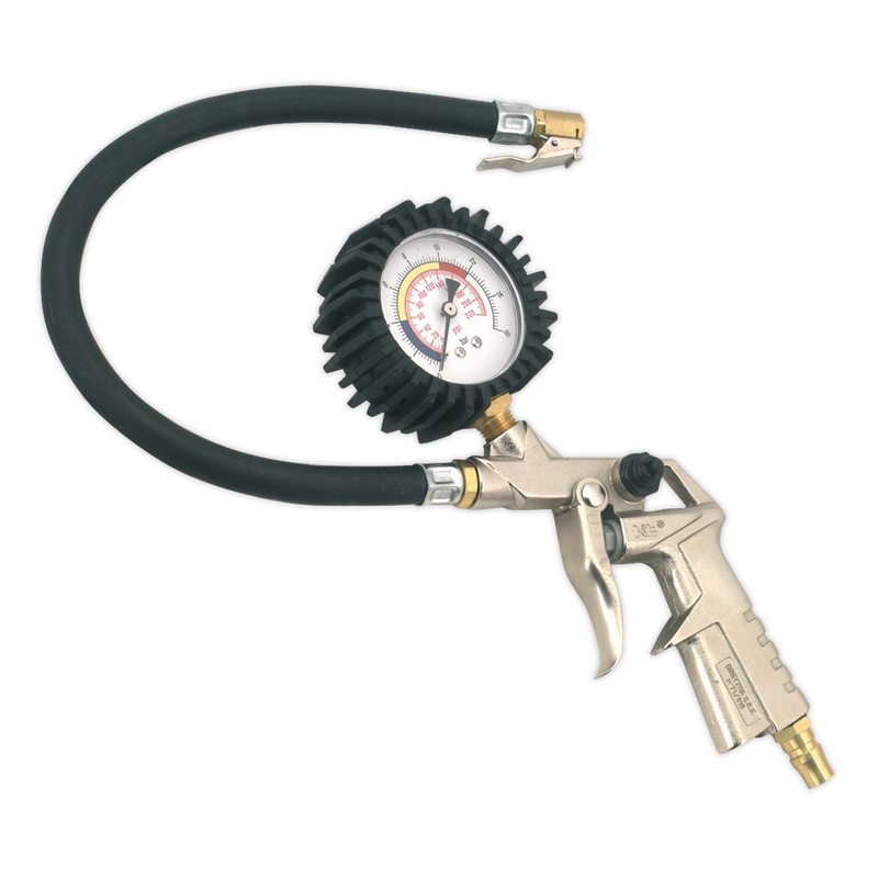 Tyre Inflator with Clip-On Connector | Pipe Manufacturers Ltd..