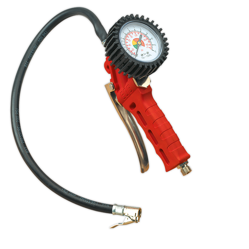 Tyre Inflator with Clip-On Connector | Pipe Manufacturers Ltd..