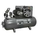 Compressor 200L Belt Drive 5.5hp 3ph | Pipe Manufacturers Ltd..