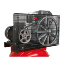 Compressor 270L Vertical Belt Drive 7.5hp 3ph 2-Stage with Cast Cylinders | Pipe Manufacturers Ltd..