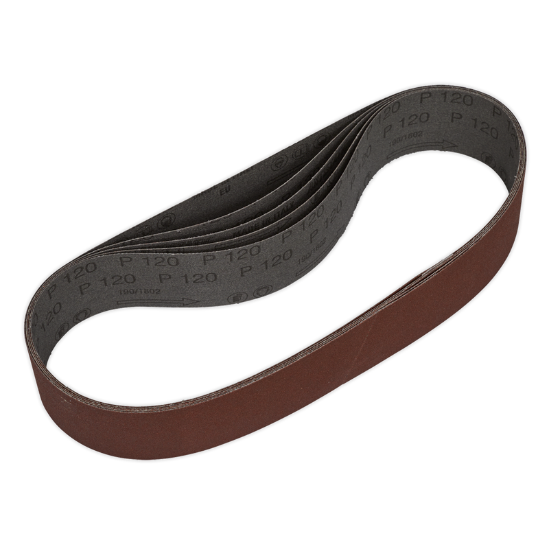 Sanding Belt 50 x 686mm 120Grit Pack of 5 | Pipe Manufacturers Ltd..