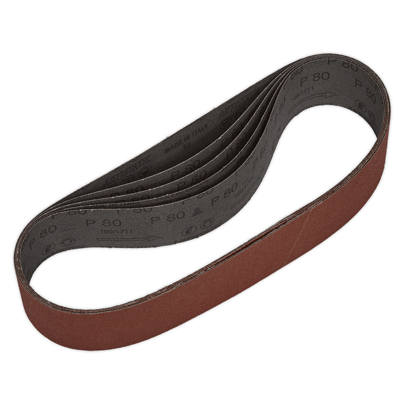 Sanding Belt 50 x 686mm 80Grit Pack of 5 | Pipe Manufacturers Ltd..