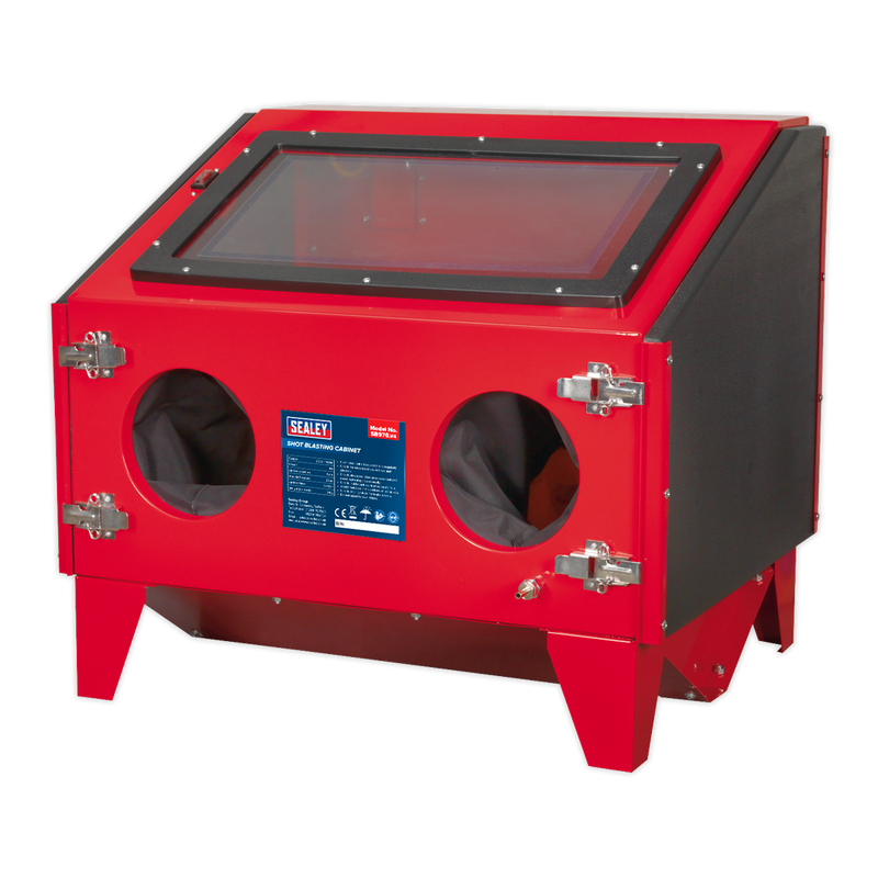 Shot Blasting Cabinet Double Access 695 x 580 x 625mm | Pipe Manufacturers Ltd..