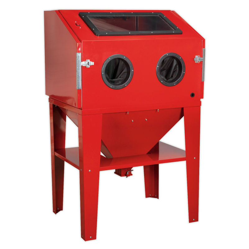 Shot Blasting Cabinet Double Access 960 x 720 x 1500mm | Pipe Manufacturers Ltd..