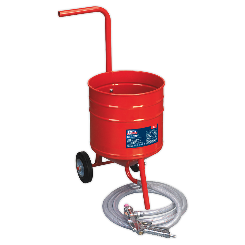 Shot Blasting Kit 22.6kg Capacity | Pipe Manufacturers Ltd..