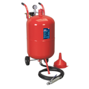 Shot Blaster with Water Trap & Wheels 75L | Pipe Manufacturers Ltd..