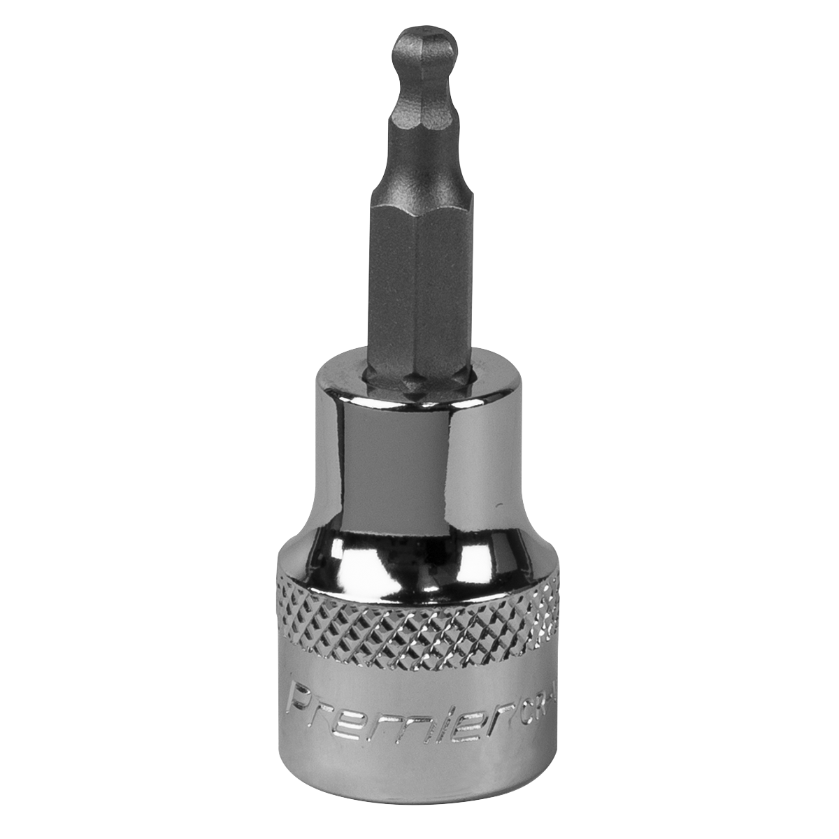 Ball-End Hex Socket Bit 4mm 3/8