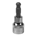 Ball-End Hex Socket Bit 7mm 3/8"Sq Drive | Pipe Manufacturers Ltd..