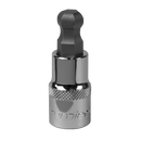 Ball-End Hex Socket Bit 12mm 1/2"Sq Drive | Pipe Manufacturers Ltd..