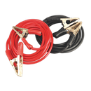 Booster Cables Extra-Heavy-Duty Clamps 50mm_ x 6.5m Copper 900A | Pipe Manufacturers Ltd..