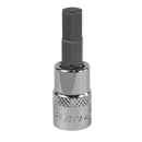 Hex Socket Bit 6mm 1/4"Sq Drive | Pipe Manufacturers Ltd..