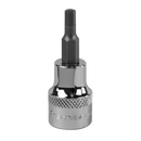 Hex Socket Bit 4mm 3/8"Sq Drive | Pipe Manufacturers Ltd..