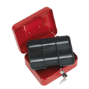Key Lock Cash Box 200 x 160 x 90mm | Pipe Manufacturers Ltd..