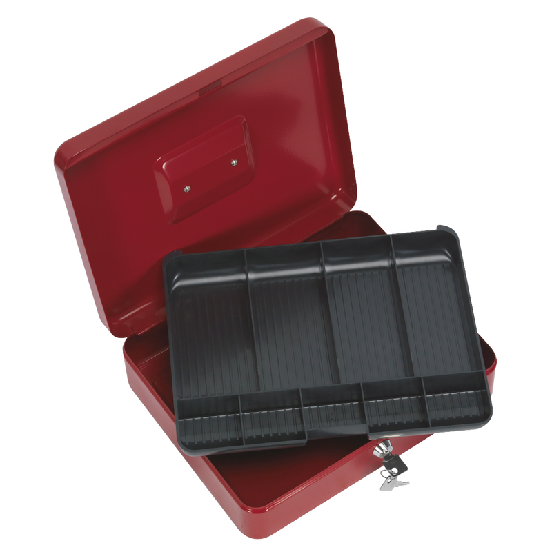 Key Lock Cash Box 300 x 240 x 90mm | Pipe Manufacturers Ltd..