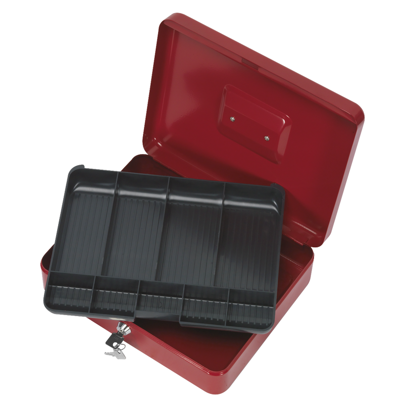 Key Lock Cash Box 300 x 240 x 90mm | Pipe Manufacturers Ltd..