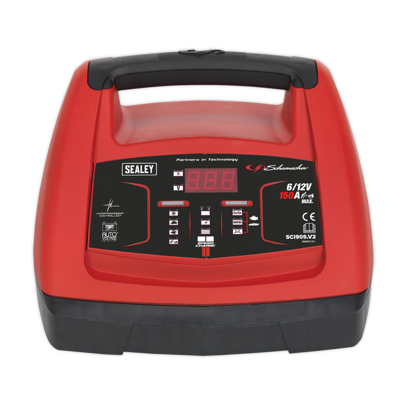 Schumacher¨ Starter 150A/Intelligent Speed Charge Battery Charger 20A 6/12V | Pipe Manufacturers Ltd..