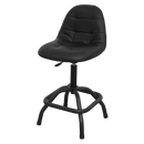 Workshop Stool Pneumatic with Adjustable Height Swivel Seat & Back Rest | Pipe Manufacturers Ltd..