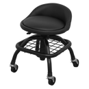 Creeper Stool Pneumatic with Adjustable Height Swivel Seat & Back Rest | Pipe Manufacturers Ltd..