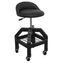 Creeper Stool Pneumatic with Adjustable Height Swivel Seat & Back Rest | Pipe Manufacturers Ltd..