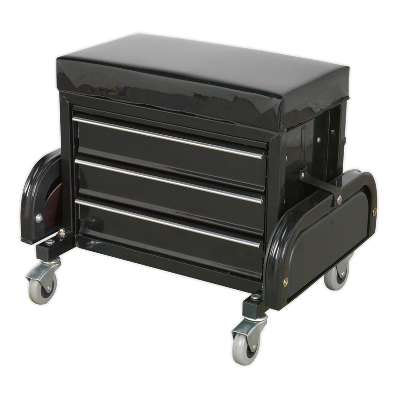 Mechanic's Utility Seat & Toolbox | Pipe Manufacturers Ltd..