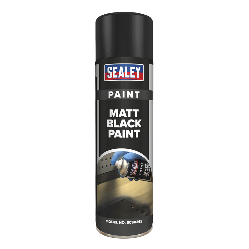 Black Matt Paint 500ml | Pipe Manufacturers Ltd..