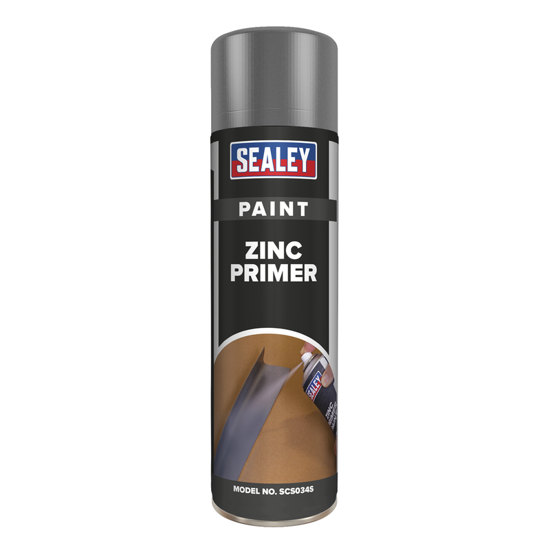Grey Zinc Primer Paint 500ml | Pipe Manufacturers Ltd..