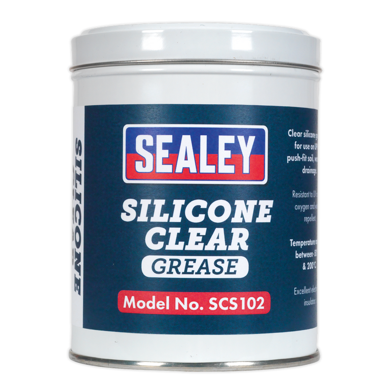 Silicone Clear Grease 500g Tin | Pipe Manufacturers Ltd..