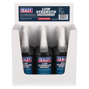 Thread Lock Low Strength 50ml Pack of 12 | Pipe Manufacturers Ltd..