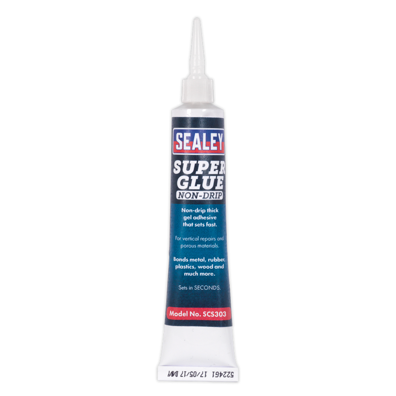Super Glue Non-Drip Gel 20g Pack of 20 | Pipe Manufacturers Ltd..