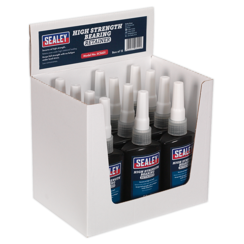 Bearing Fit Retainer High Strength 50ml Pack of 12 | Pipe Manufacturers Ltd..