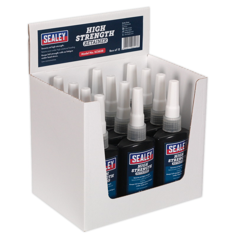 High Strength Retainer 50ml Pack of 12 | Pipe Manufacturers Ltd..