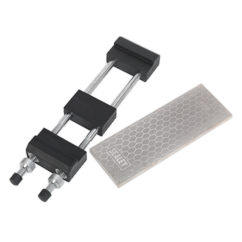 Combination Diamond Sharpening Whetstone with Adjustable Stone Holder | Pipe Manufacturers Ltd..