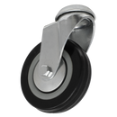 Castor Wheel Bolt Hole Swivel ¯100mm | Pipe Manufacturers Ltd..