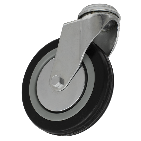 Castor Wheel Bolt Hole Swivel ¯50mm | Pipe Manufacturers Ltd..