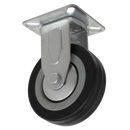 Castor Wheel Fixed Plate ¯50mm | Pipe Manufacturers Ltd..