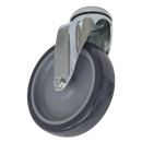 Castor Wheel Bolt Hole Swivel ¯100mm | Pipe Manufacturers Ltd..