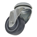 Castor Wheel Bolt Hole Swivel ¯50mm | Pipe Manufacturers Ltd..