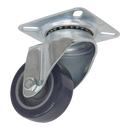 Castor Wheel Swivel Plate ¯50mm | Pipe Manufacturers Ltd..