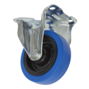 Castor Wheel Fixed Plate ¯100mm | Pipe Manufacturers Ltd..