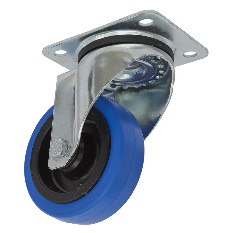 Castor Wheel Swivel Plate ¯100mm | Pipe Manufacturers Ltd..