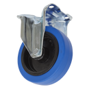 Castor Wheel Fixed Plate ¯125mm | Pipe Manufacturers Ltd..