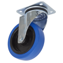 Castor Wheel Swivel Plate ¯125mm | Pipe Manufacturers Ltd..