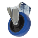 Castor Wheel Fixed Plate ¯160mm | Pipe Manufacturers Ltd..