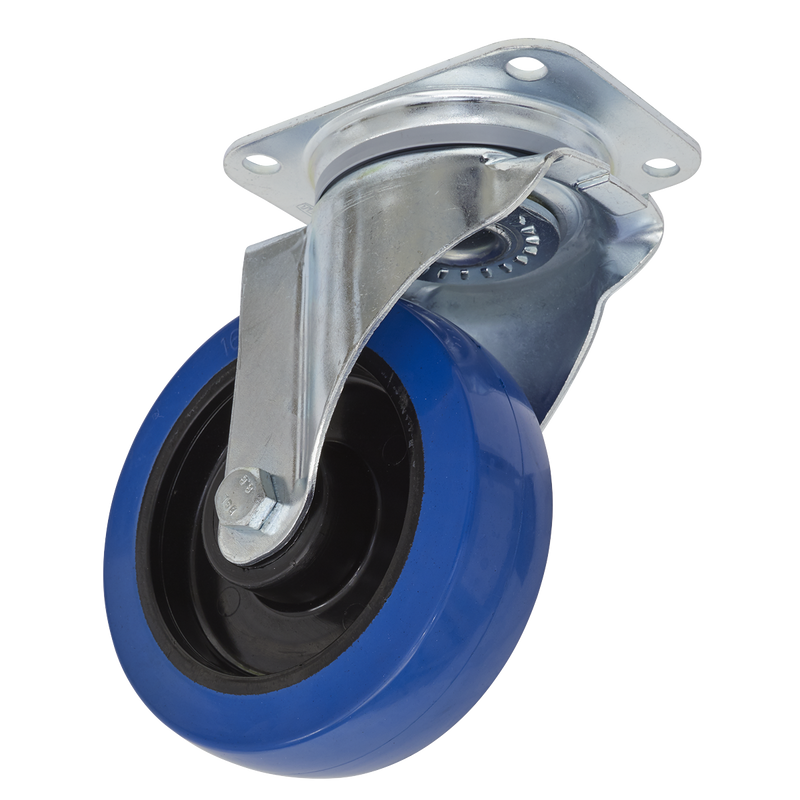 Castor Wheel Swivel Plate ¯160mm | Pipe Manufacturers Ltd..