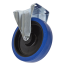 Castor Wheel Fixed Plate ¯200mm | Pipe Manufacturers Ltd..