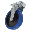 Castor Wheel Swivel Plate ¯200mm | Pipe Manufacturers Ltd..